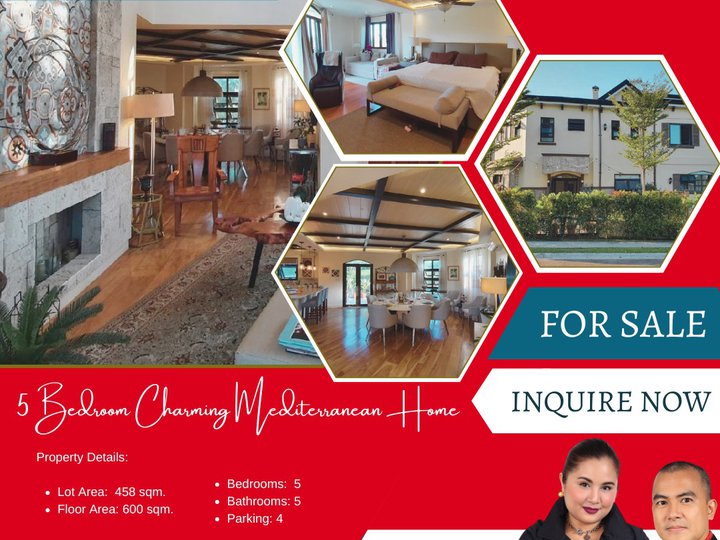 5 Bedroom Mediterranean Home For Sale at Ayala Westgrove Heights