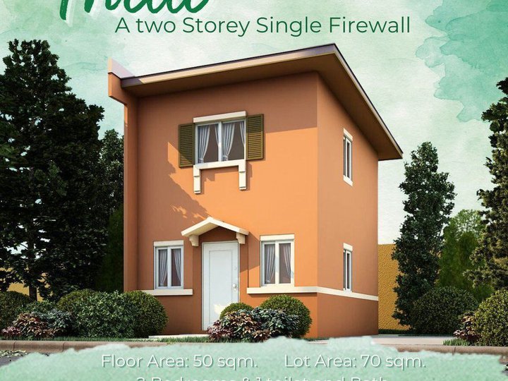 Frielle l Available 2 Storey Single Firewall with 2 BR in Sorsogon