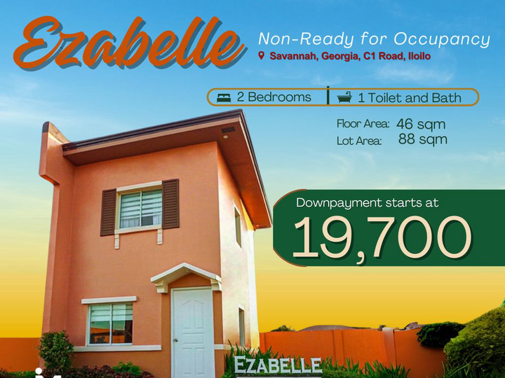 PRESELLING 2 BR EZABELLE HOUSE AND LOT FOR SALE IN ILOILO