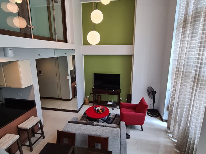 Fully furnished 1 bedroom loft for rent at Eastwood Legrand Tower 2