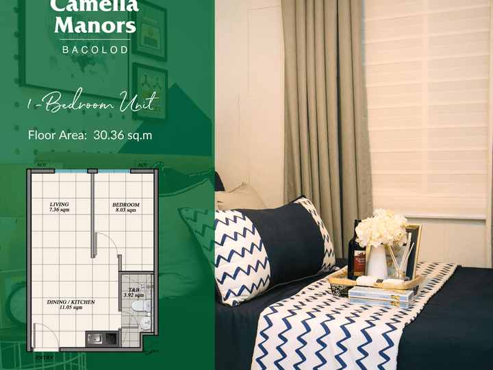 1 Bedroom Pre-Selling ( Camella Bacolod )