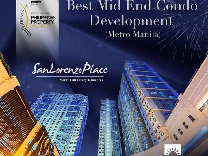 2 Bedroom Condo in San Lorenzo Place Makati Rent to Own RFO Ready for Occupancy Near Glorieta Ayala