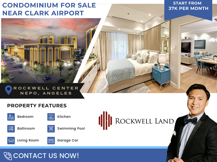 For Sale: Spacious Studio in The BenCab Rockwell Center in Nepo, Angeles