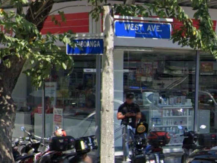 COMMERCIAL LOT 1,607 SQ.M WITH OLD BUNGALOW  ZAMBOANGA ST NEAR WEST AVE.,  QUEZON CITY