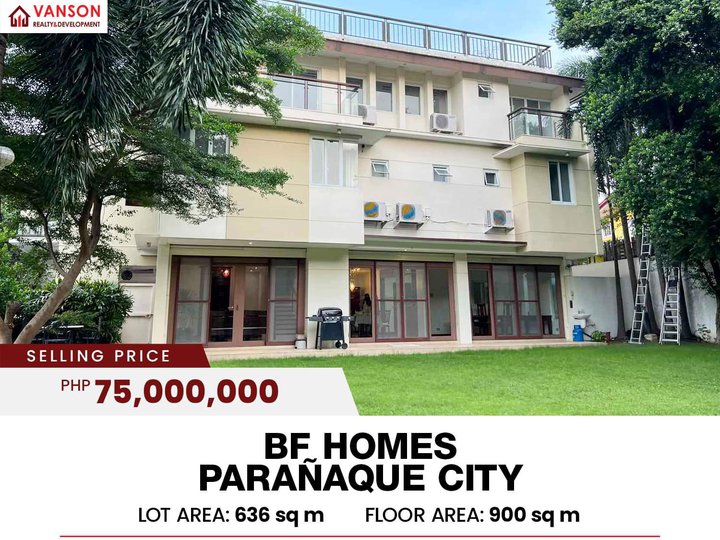 7BR HOUSE AND LOT IN BF HOMES PARANAQUE