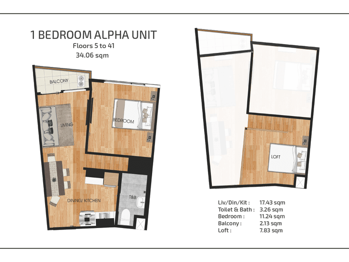 Stunning 1-bedroom Alpha Unit Apartment at My Enso Loft by PH1 World Developer in Quezon City