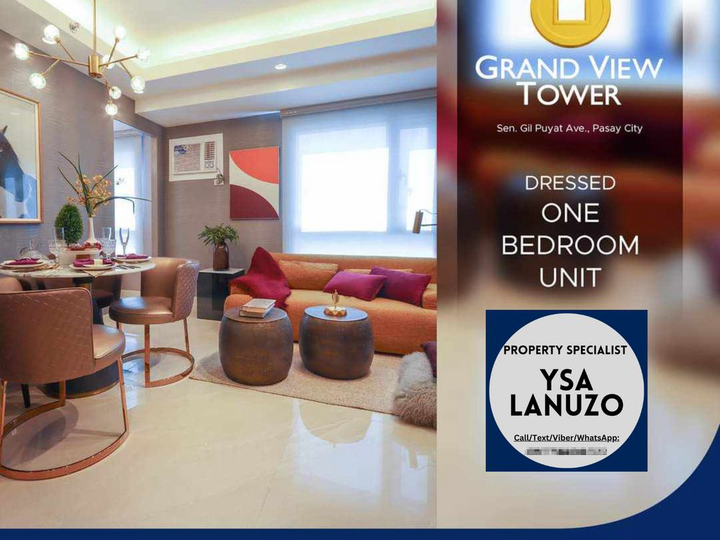 GRAND VIEW TOWER 35 SQM 1BEDROOM UNIT WITH BALCONY