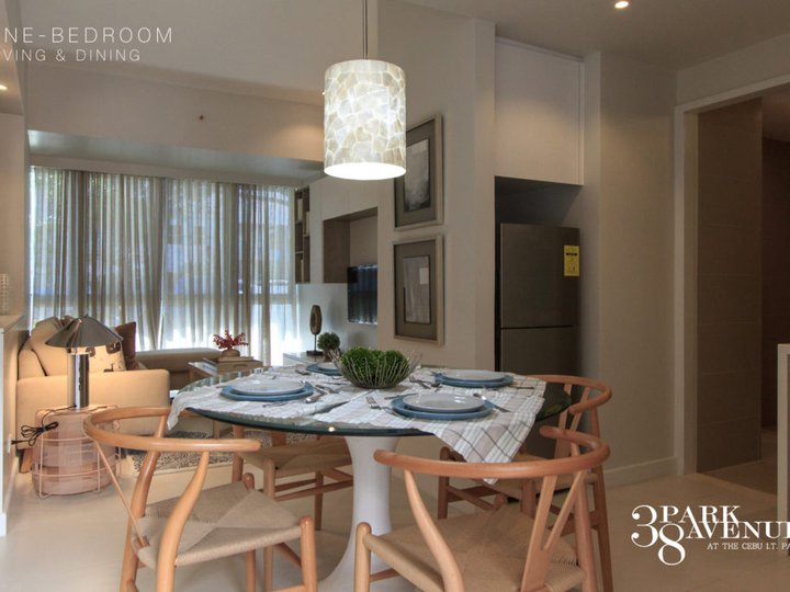 54.81 sqm 1-bedroom Condo For Sale in  38 Park Avenue  IT Park Cebu