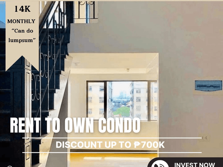 FOR SALE CHEAPEST 1 BEDROOM LOFT TYPE RENT TO OWN CONDO IN PASIG-CAINTA NEAR ORTIGAS