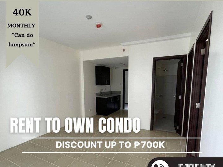 FOR SALE 1 BEDROOM RENT TO OWN CONDO IN MANDALUYONG NEAR ORTIGAS, MAKATI, & BGC
