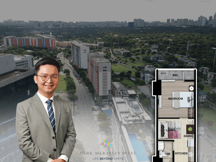 Park Mckinley West 1 bed 35sqm Preselling condo for sale Bgc Taguig