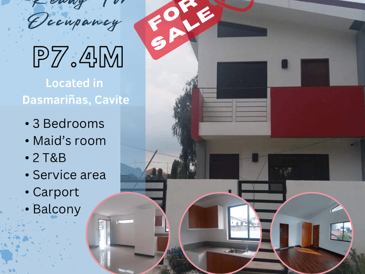 RFO Fully furnished 4BR Single Detached House For Sale in Dasmarinas