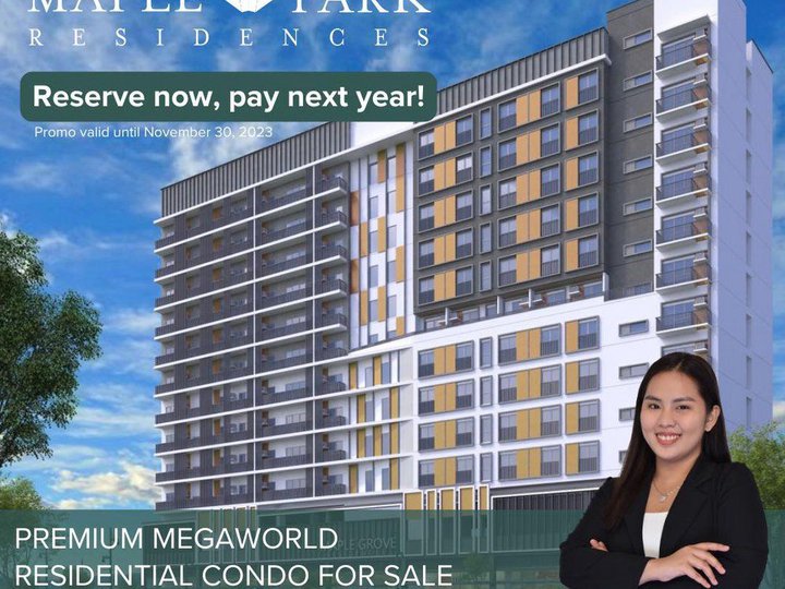 Pre-selling Condo in General Trias, Cavite (29sqm)