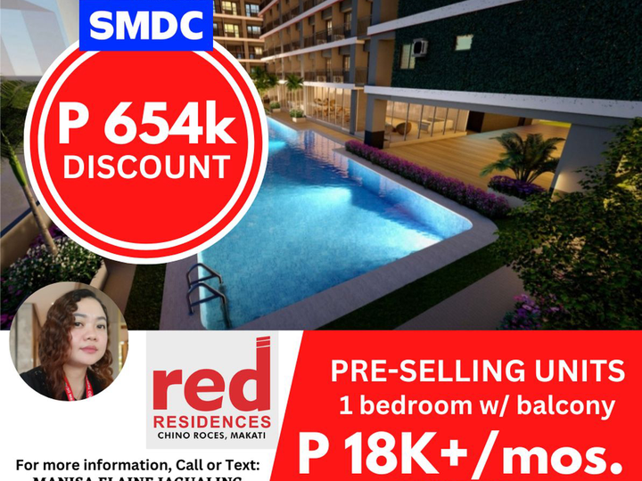 26.04 sqm 1-bedroom Condo For Sale in Makati Metro Manila