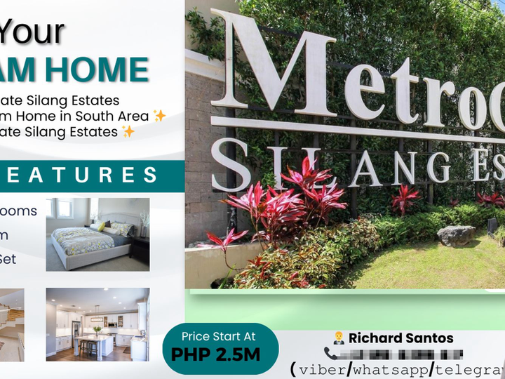 House and Lot in Metrogate Silang in Cavite near Tagaytay