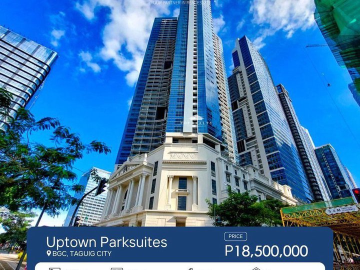 Condo for Sale in BGC Taguig, 2BR 2 Bedroom Condo in Uptown Parksuites