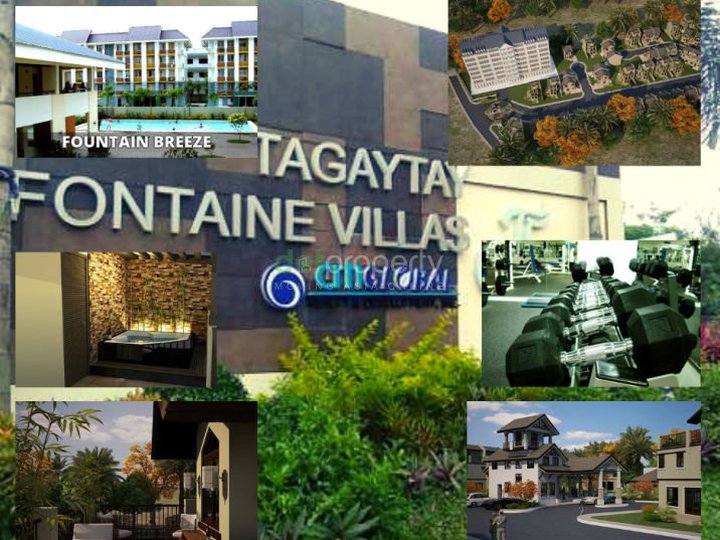 Tagaytay Fontaine Villas house and lot with deluxe amenities
