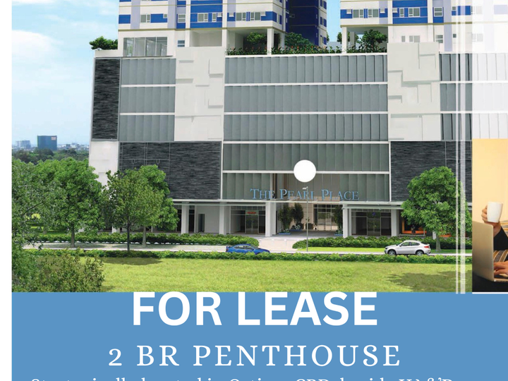 48.00 sqm 2BR Penthouse Condo For Rent in Ortigas Pasig Metro Manila
