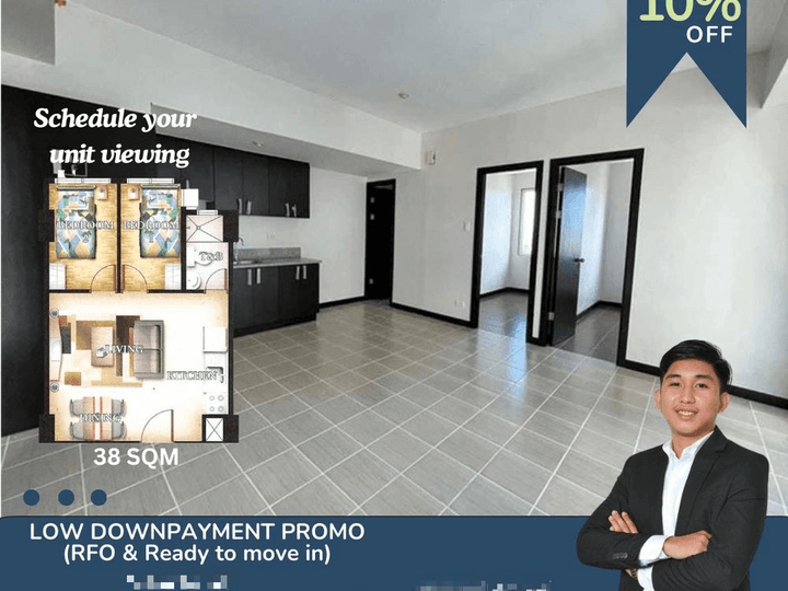 RUSH SALE 2 BEDROOMS RENT TO OWN CONDO (RFO) 10% DOWNPAYMENT TO MOVE IN SAN LORENZO PLACE MAKATI