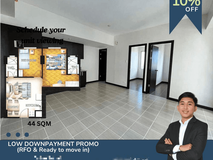 RUSH SALE 2 BEDROOMS IN SAN LORENZO PLACE MAKATI (RFO) 10% DOWNPAYMENT TO MOVE IN