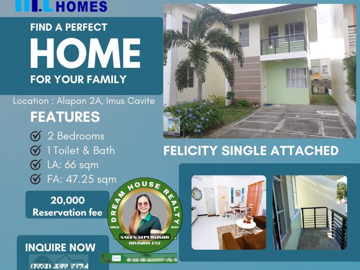 Monte Royale; a 2-bedroom Single Attached House For Sale in Imus