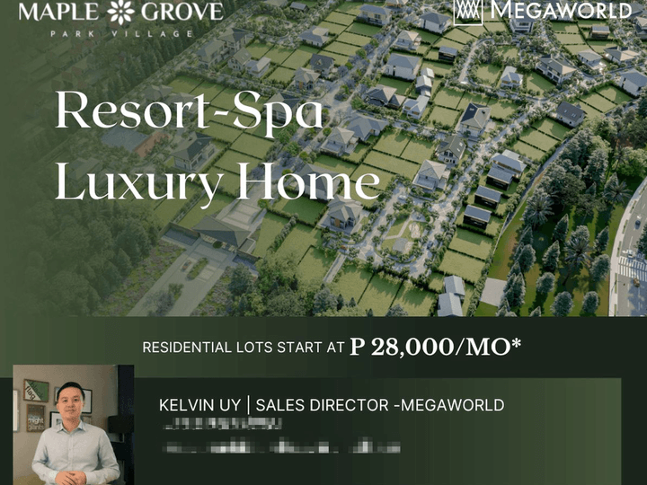 300SQM. Resort-Spa Inspired Residential Lot General Trias|Maple Grove