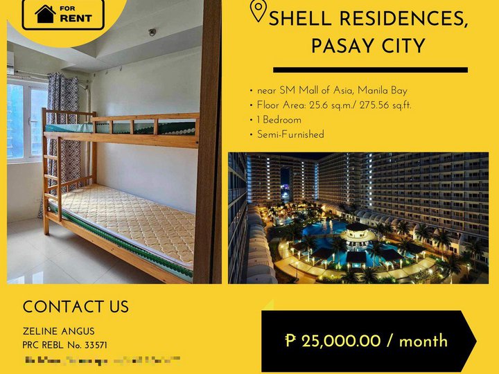 1-bedroom Condo Good for 4 pax For Rent in Pasay Metro Manila