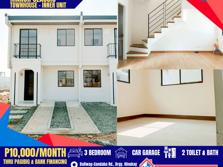 Ready For Occupancy 3-bedroom Townhouse For Sale in Malolos Bulacan