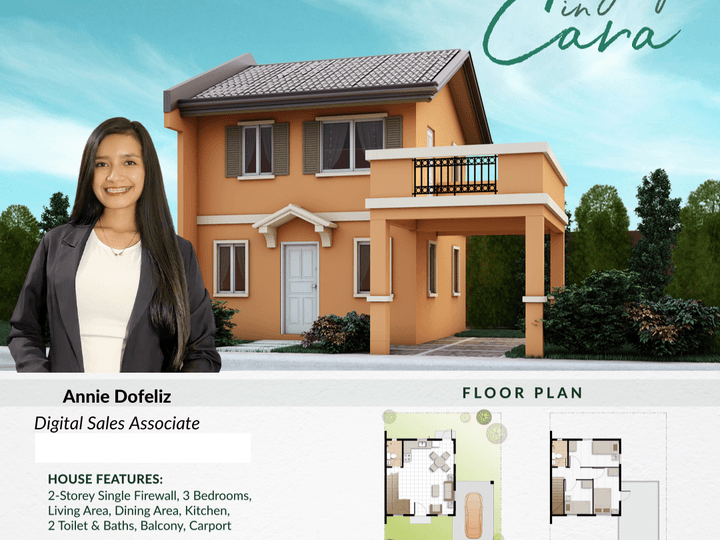 CARA 3-BR HOUSE AND LOT FOR SALE IN BACOLOD CITY