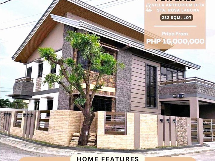 Pre-Owned 4-bedroom House and Lot For Sale in Santa Rosa Laguna