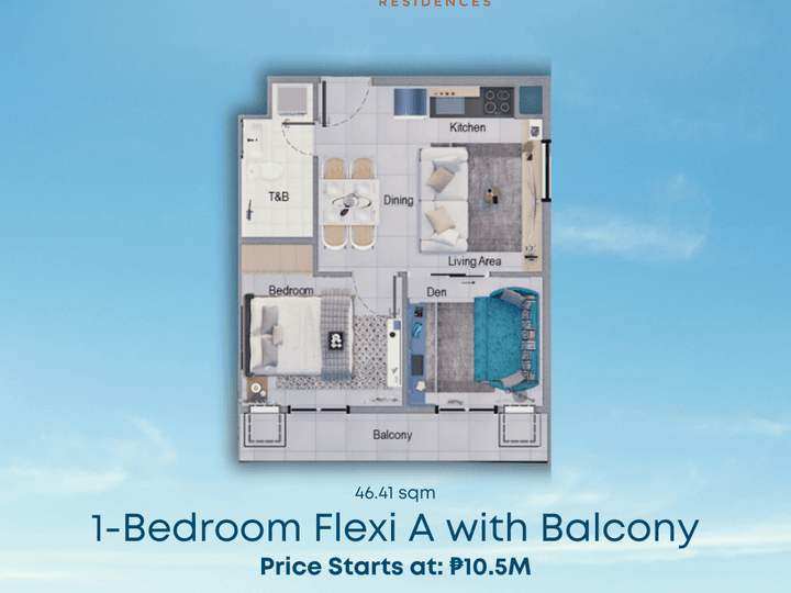 1-Bedroom Flexi Condo in Antipolo City For LOI