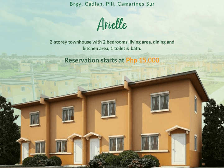 2-bedroom Townhouse For Sale in Pili Camarines Sur