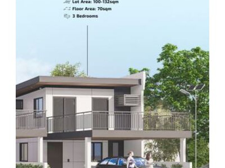 Secure 3-BR Single Attached House w/ Balcony at Northscapes, SJDM Bulacan by PH1 World Developer