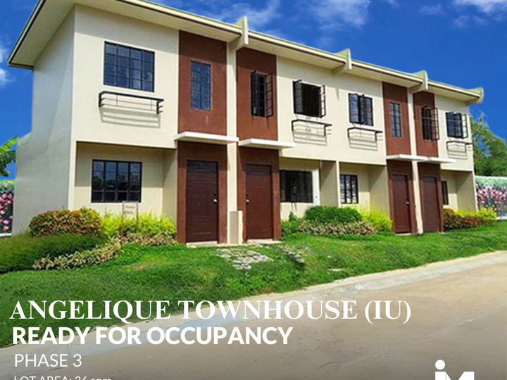 Angelique Townhouse (Inner Unit) | RFO | 2BR For Sale in Iloilo
