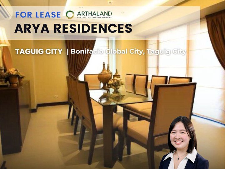 FOR RENT: Arya Residences 3BR Unit , BGC (Direct Tenants Only)  Taguig - West East Gallery