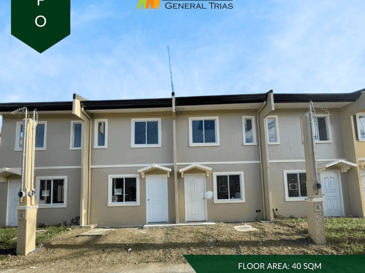 Ready For Occupancy 2-bedroom Townhouse For Sale in General Trias Cavite