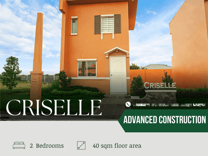 Advanced Construction CRISELLE Unit in Camella Bacolod South