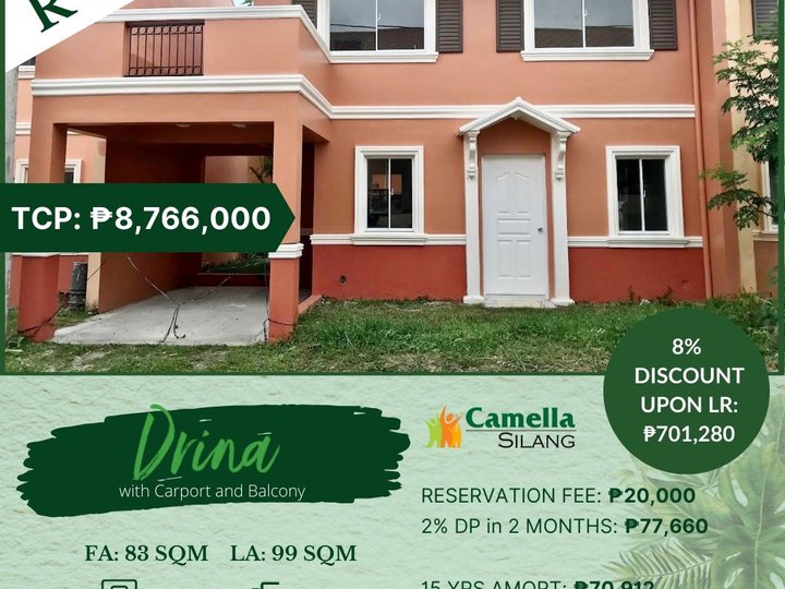 4-bedroom Single Attached House For Sale in Silang Cavite