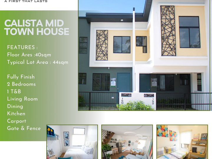 2-bedroom Preselling Townhouse For Sale in Naic Cavite