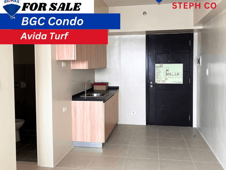 For Sale BGC Condo, Avida Turf: Fully Furnished 3BR Unit