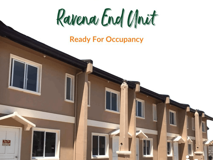Ravena end unit 2BR townhouse in Camella Provence Malolos