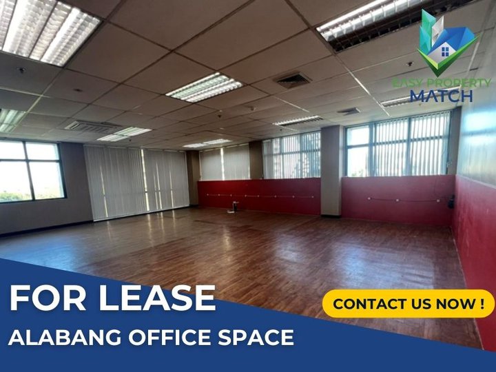 Fitted 100 to 150 sqm Office Space for Rent Lease Alabang Madrigal
