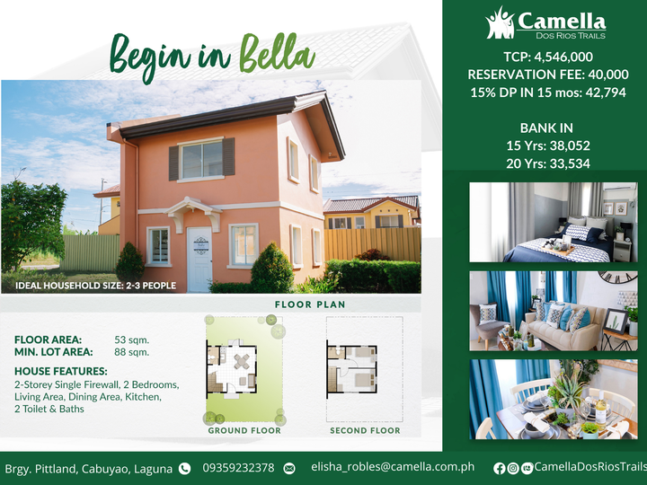 2 bedrooom unit - House and lot for sale in Cabuyao