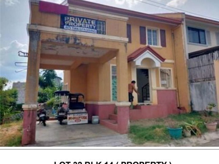 Foreclosed 3-bedroom Single Detached House For Sale in Camella Crestwood