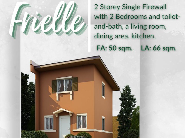 Frielle|2-Bedroom Single Firewall House Available in Sorsogon City