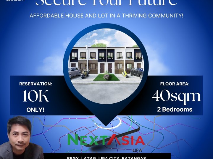 Secure Your Future: Affordable House and Lot in a Thriving Community!