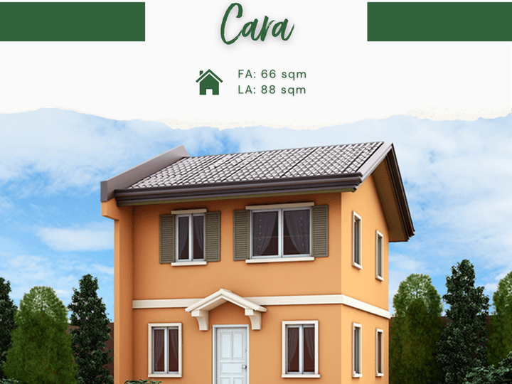 3BR HOUSE AND LOT FOR SALE IN CAMELLA LEGAZPI - CARA UNIT