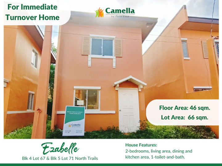 2-bedroom House For Sale in Santo Tomas Batangas