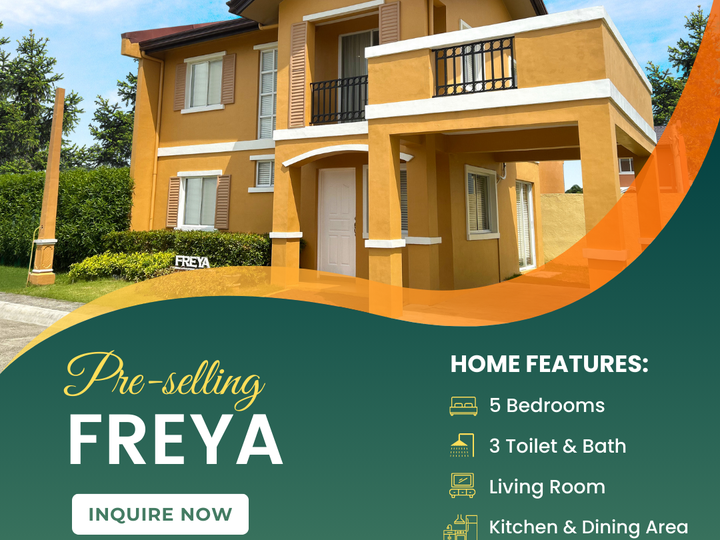 Pre-Selling 5-bedroom Single Detached House For Sale in Calamba Laguna