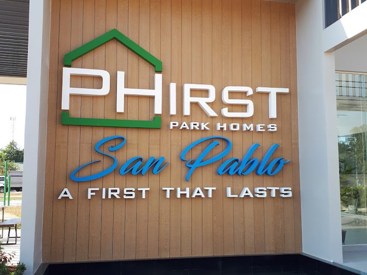 AFFORDABLE HOUSE AND LOT FOR SALE IN PHIRST PARK HOMES SAN PABLO LAGUNA WITH 2 BED ROOM